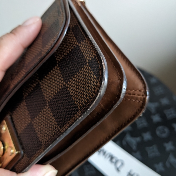 Louis Vuitton ascot wallet clutch with chain strap incert - Picture 7 of 17